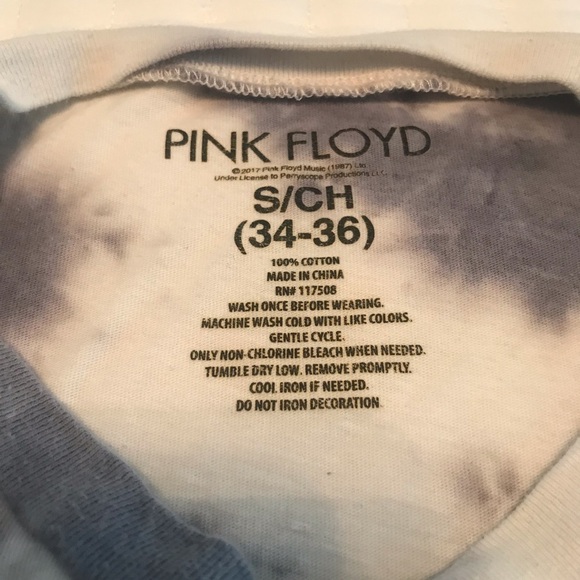 Pink Floyd Women’s Tie Dye Graphic Tee Sleeveless Size Small - Picture 6 of 8